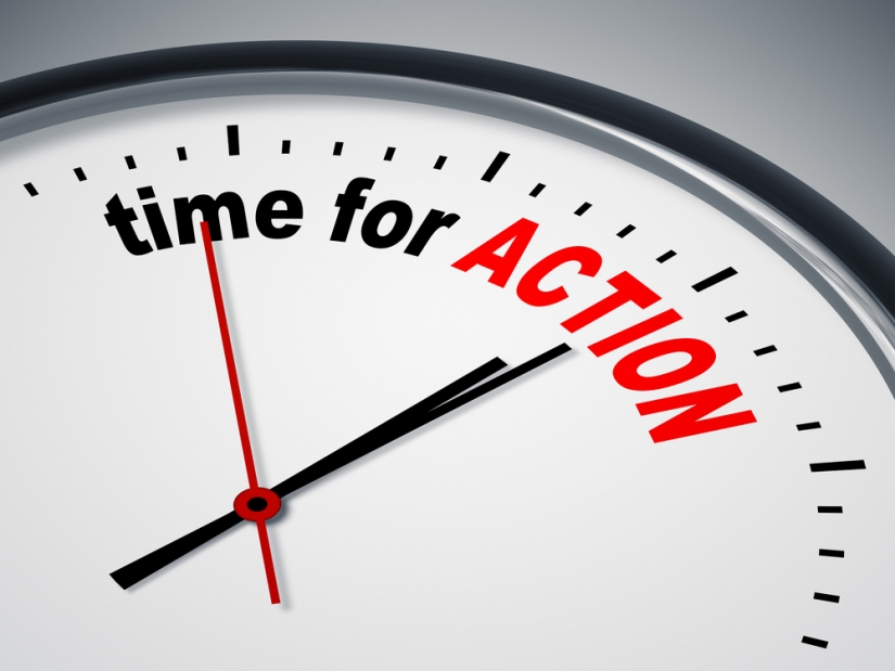 Time to action