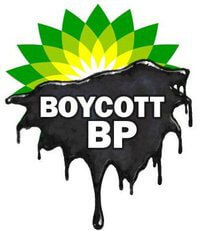 Boycott BP logo Boycott BP logo