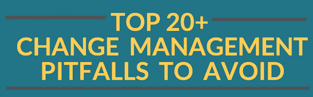 organizational change management pitfalls