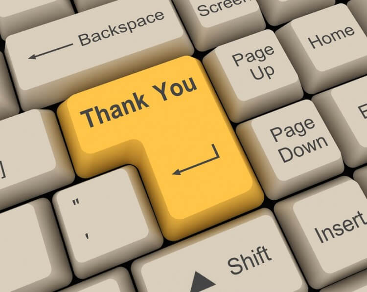 The power of THANK YOU