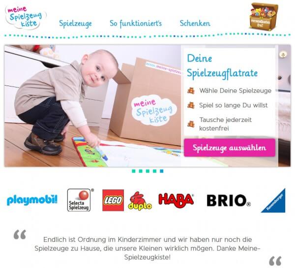 The share economy is entering the children's room