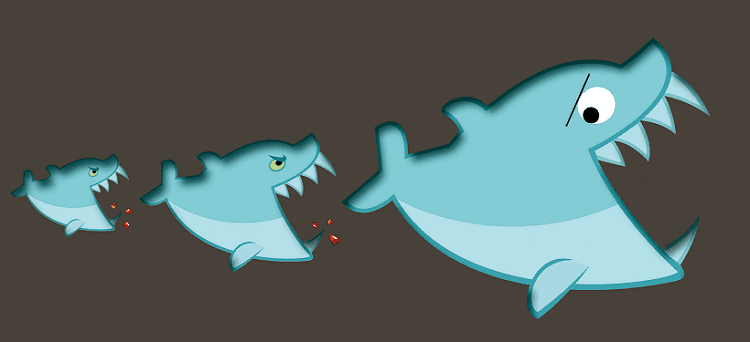 Disruptive change - fast fish eats slow fish