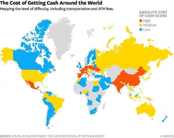 Cash is rapidly becoming a thing of the past