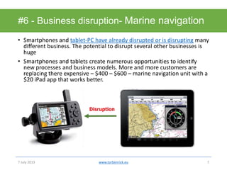 Disruption#5 - Business disruption – CD Player• From CD player to NAS and network player• After 20 years designing and ...