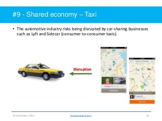 Shared economy - Collaborative consumption - The sharing economy Slide 16