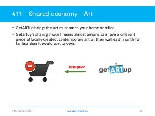 Shared economy - Collaborative consumption - The sharing economy Slide 18