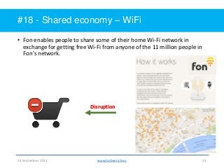 Shared economy - Collaborative consumption - The sharing economy Slide 25