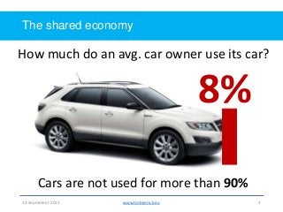 Shared economy - Collaborative consumption - The sharing economy Slide 3