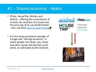 Shared economy - Collaborative consumption - The sharing economy Slide 8