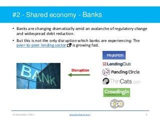 Shared economy - Collaborative consumption - The sharing economy Slide 9