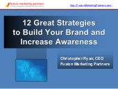 12 Branding and Awareness Strategies