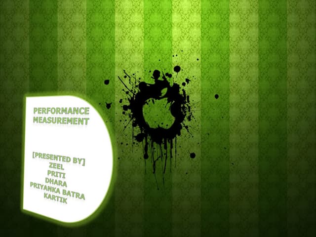 Performance measurement balanced sc...